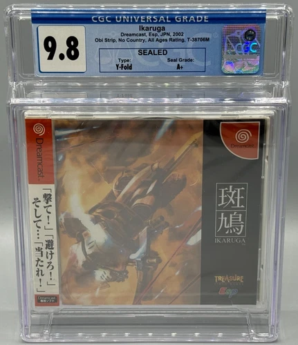 Ikaruga Sega Dreamcast JP Version Sealed New CGC 9.8 A+ Graded