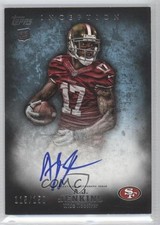 2012 Topps Inception Rookie Auto Blue 115/150 AJ Jenkins #109 Auto 0s3