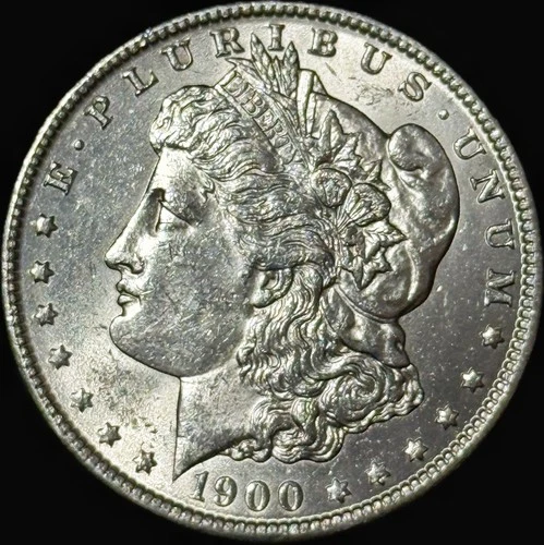 1900 O Morgan Silver Dollar Coin $1 Uncirculated New Orleans Mint