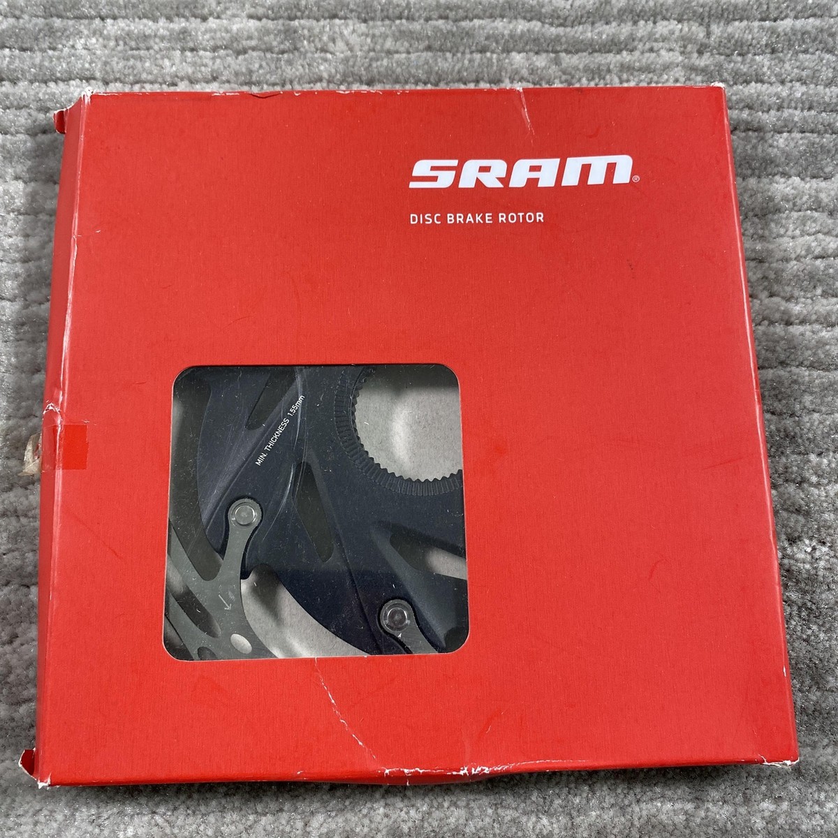 SRAM Centerline XR CLX-R Disc Brake Rotor 160mm Center Lock Silver