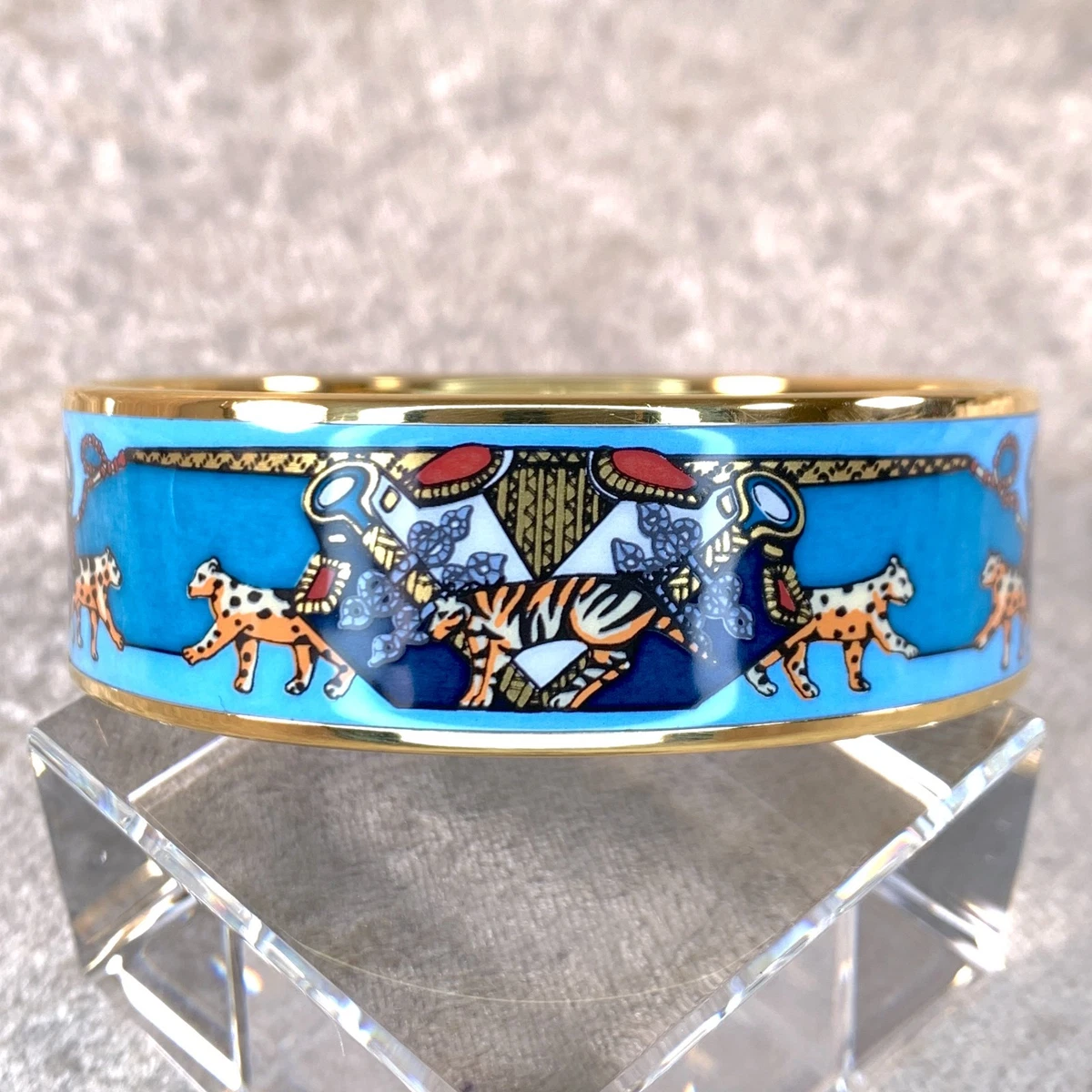 HERMÈS Blue Enamel Fashion Bracelets for sale | eBay