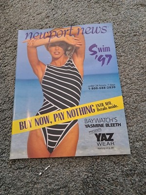 Vintage 1997 Swim Swimsuits Bathing Suits Newport News Clothing Fashion Catalog
