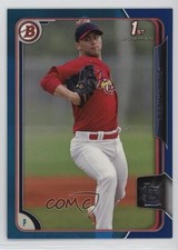 2015 Bowman Prospects Blue 35/150 Jimmy Reed #BP31 0kz8
