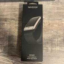 Brand New- Sealed WHOOP-One 5.0 Sensor + 12 Month Membership Included