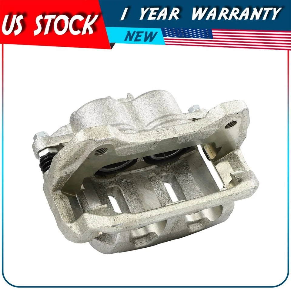 Par de pinzas de freno delanteras con soporte para Chevrolet Cobalt HHR Pontiac Pursuit G5 Foto 4 de 4