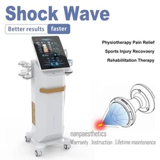 New Focused Shockwave Therapy Machine for ED Treatment Muscle Pain Relief 10 Bar