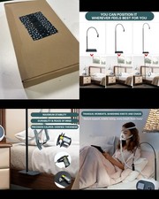 Universal Black Floor CPap Hose Holder