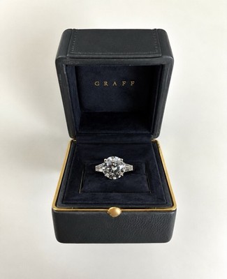 $ 115,000.00 GRAFF Diamond Engagement Ring in Platinum 2.36 CTW D/VS1 GIA