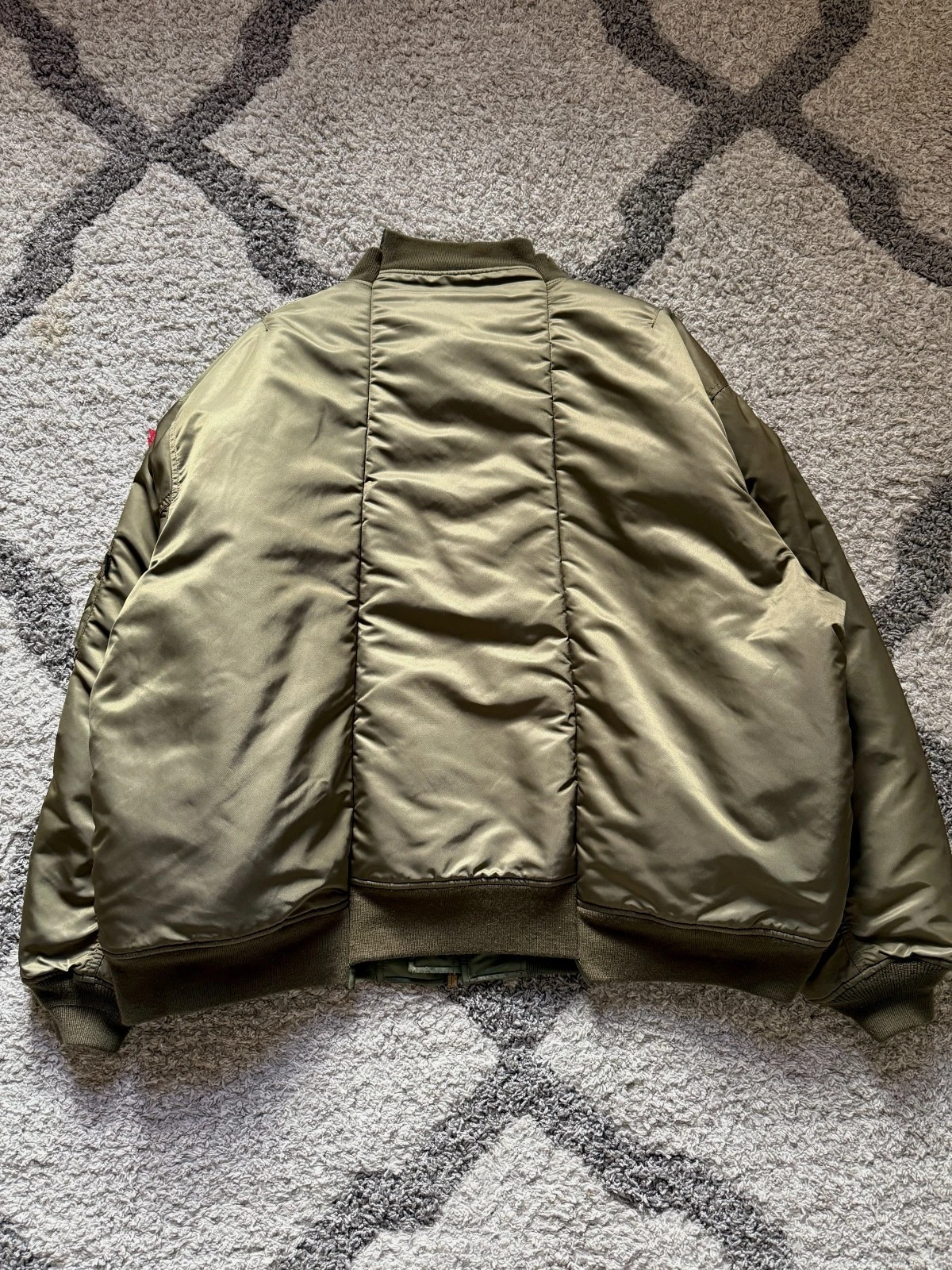 Vetements 18ss reversible cut up bomber jacket size XS oversized - product detail image 4