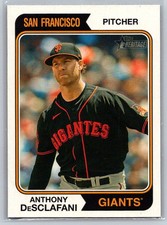 2023 Topps Heritage #696 Anthony DeSclafani - San Francisco Giants