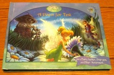 2006 Disney Fairies A Poem For Tink SIGNED Hardcover Book