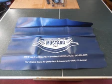 Vintage Virgina Classic Mustang Fender Cover Mechanic Protector Pad Mat Mustang
