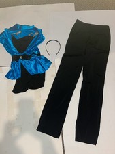 Girls Dance Costume Unitard Weissman and Pants Balera Child Large