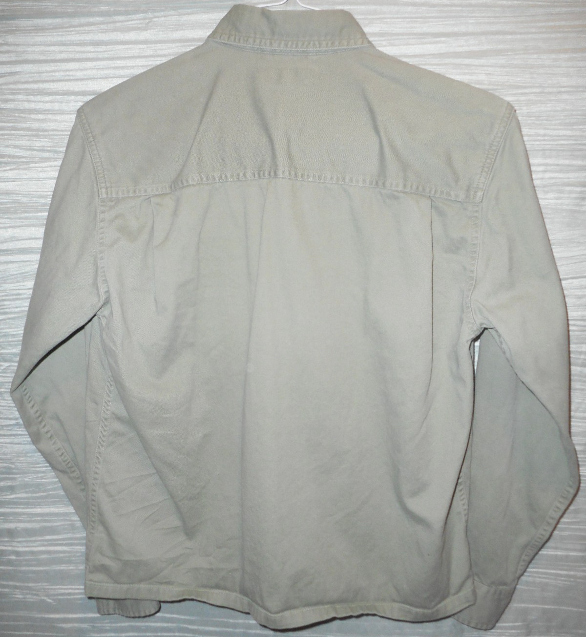 Faded Glory Authentic Button Down 100% Cotton Lon… - image 6