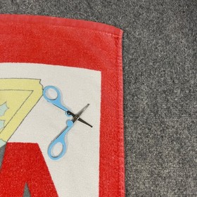 VINTAGE Nintendo 1988 Legend Of Zelda Beach Towel Link NES Videojuego A&ntilde;os 80 DEFECTOS