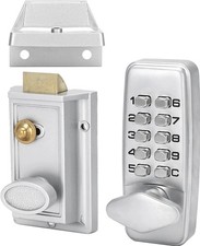 Digital Lock, Smart Door Lock, DIGITAL Garden Gate Lock Keyless Entry 2 Way Saf