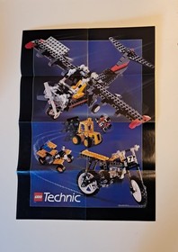 Lego Technic 8836 - 100% Complete with Instructions, Poster, Box & Inlay (2)