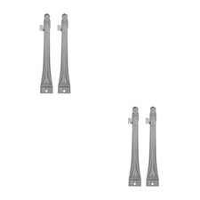 4 pcs Grill Burner Tube: Stainless Steel Pipe Tube - BBQ Gas Repair Parts for