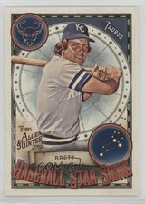 2019 Topps Allen & Ginter Baseball Star Signs George Brett #BSS-14 HOF 1j47
