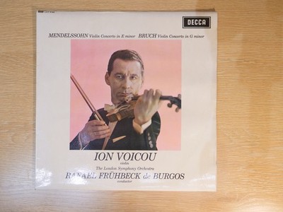 Mendelssohn Bruch Ion Voicou, Concerto In E Minor For Violin - 12'' LP LXT 6184