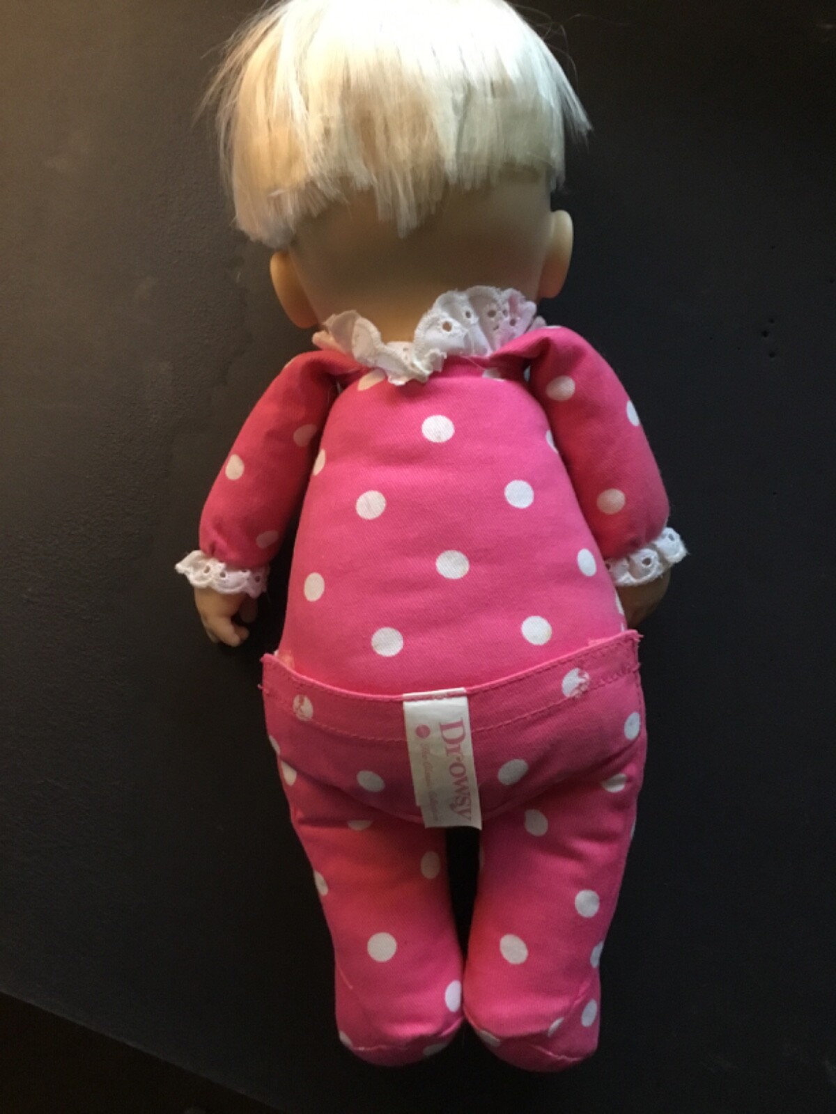 Vintage 1964 Drowsy Baby talking doll remake eBay