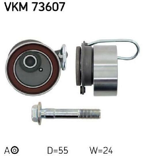 Original SKF Spannrolle Zahnriemen VKM 73607 FüR Honda-image