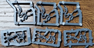 Warhammer 40k Adeptus Mechanicus Kataphron Destroyers/Breachers Claws - 6 Pc