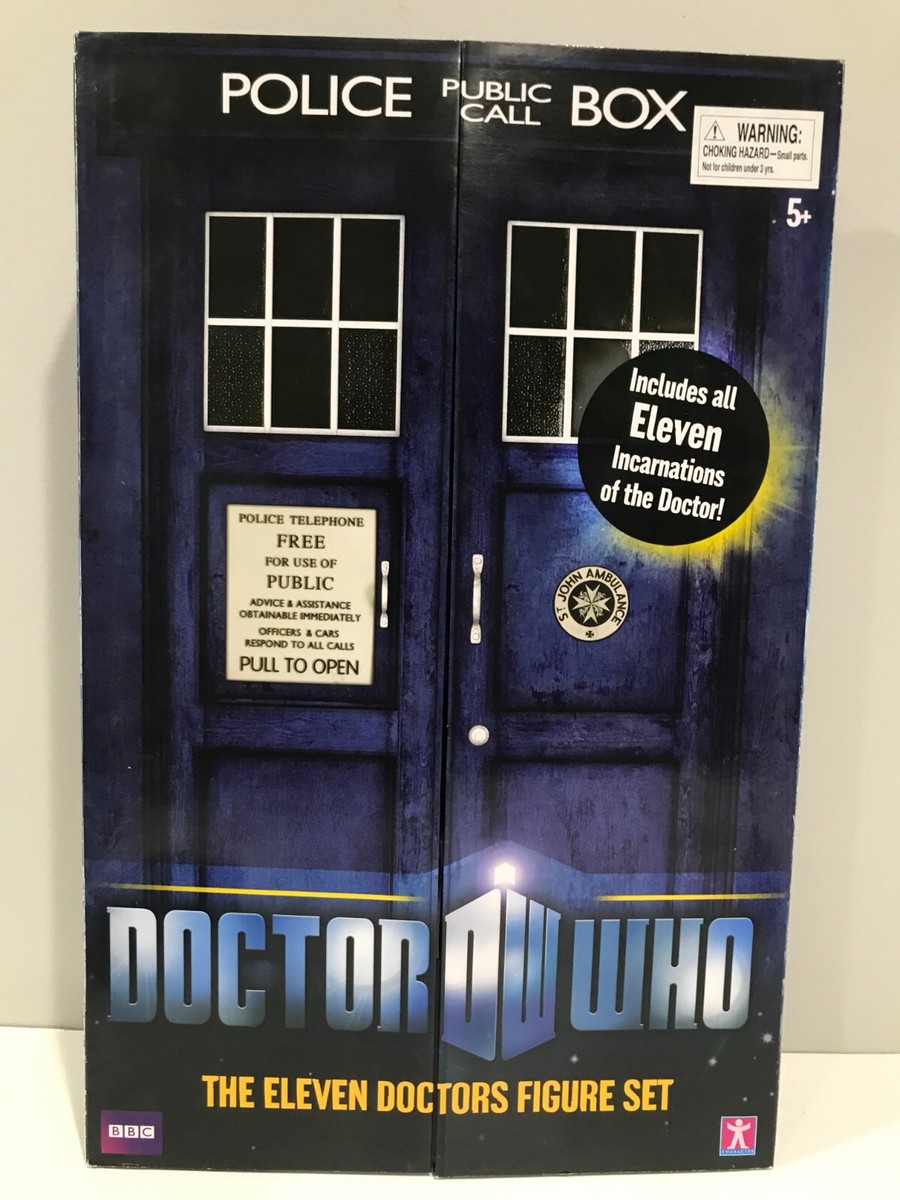 Doctor Who BBC The eleven doctors figure set Underground toys | eBay