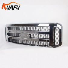 Grille For Ford 1999-2004 Super Duty F250 F 250 F350 F450 F550 Excursion Chrome Grille For Ford 1999-2004 Super Duty F250 F 250 F350 F450 F550 Excursion Chrome