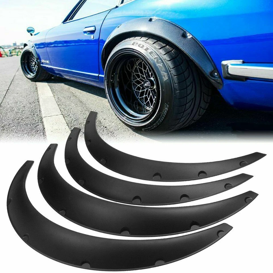 Neumáticos universales para auto camión guardabarros llamaradas sobre carrocería ancha arcos de rueda flexibles EE. UU. Foto 3 de 4