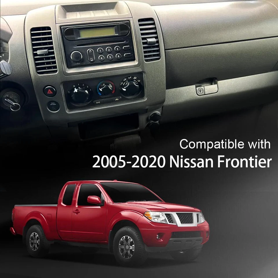 Center Dash Console Instrument Panel Bezel Beige Fit For 05-20 Nissan Frontier Foto 2 de 4