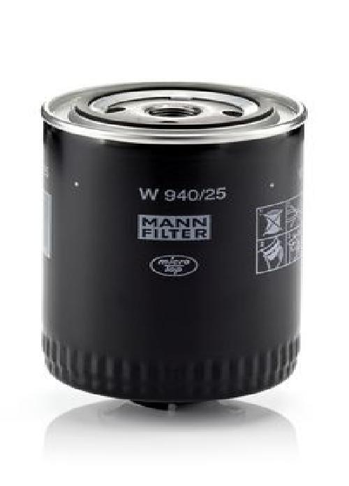 MANN-FILTER W 940/25 Filtro olio Filtro ad avvitamento, con una valvola di non ritorno - Immagine 3