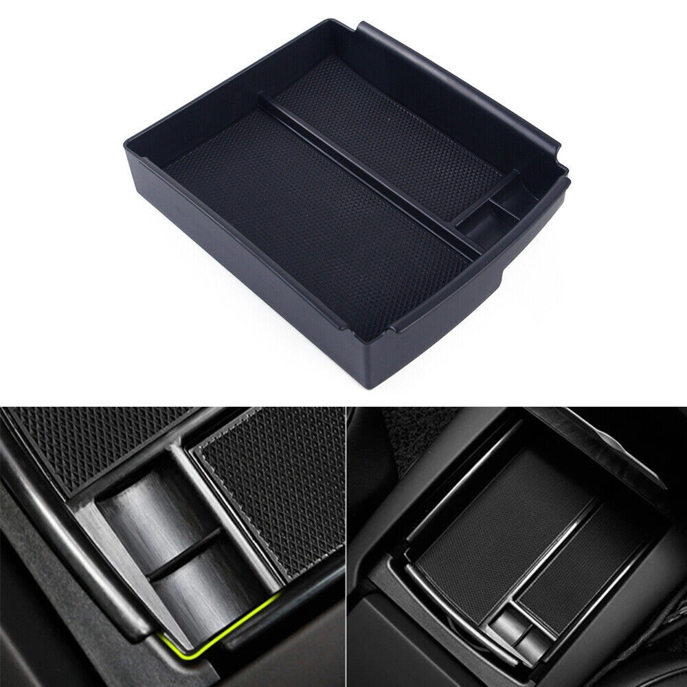 Car Center Console Armrest Box Storage Organizer Tray For Tesla Model X S 17-18