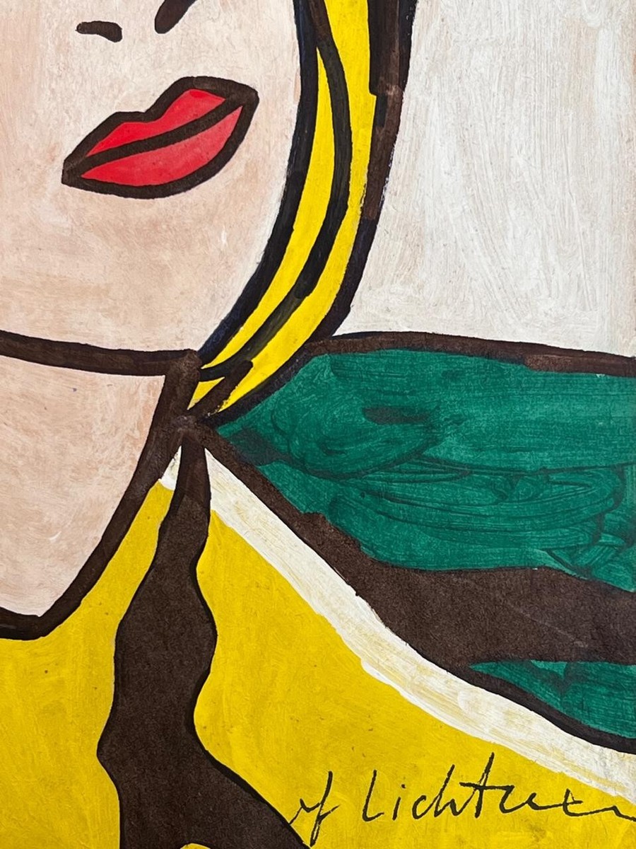 アート・デザイン・音楽 LICHTENSTEIN DRAWINGS & PRINTS ROY LICHTENSTEIN Girl with Tear I 14