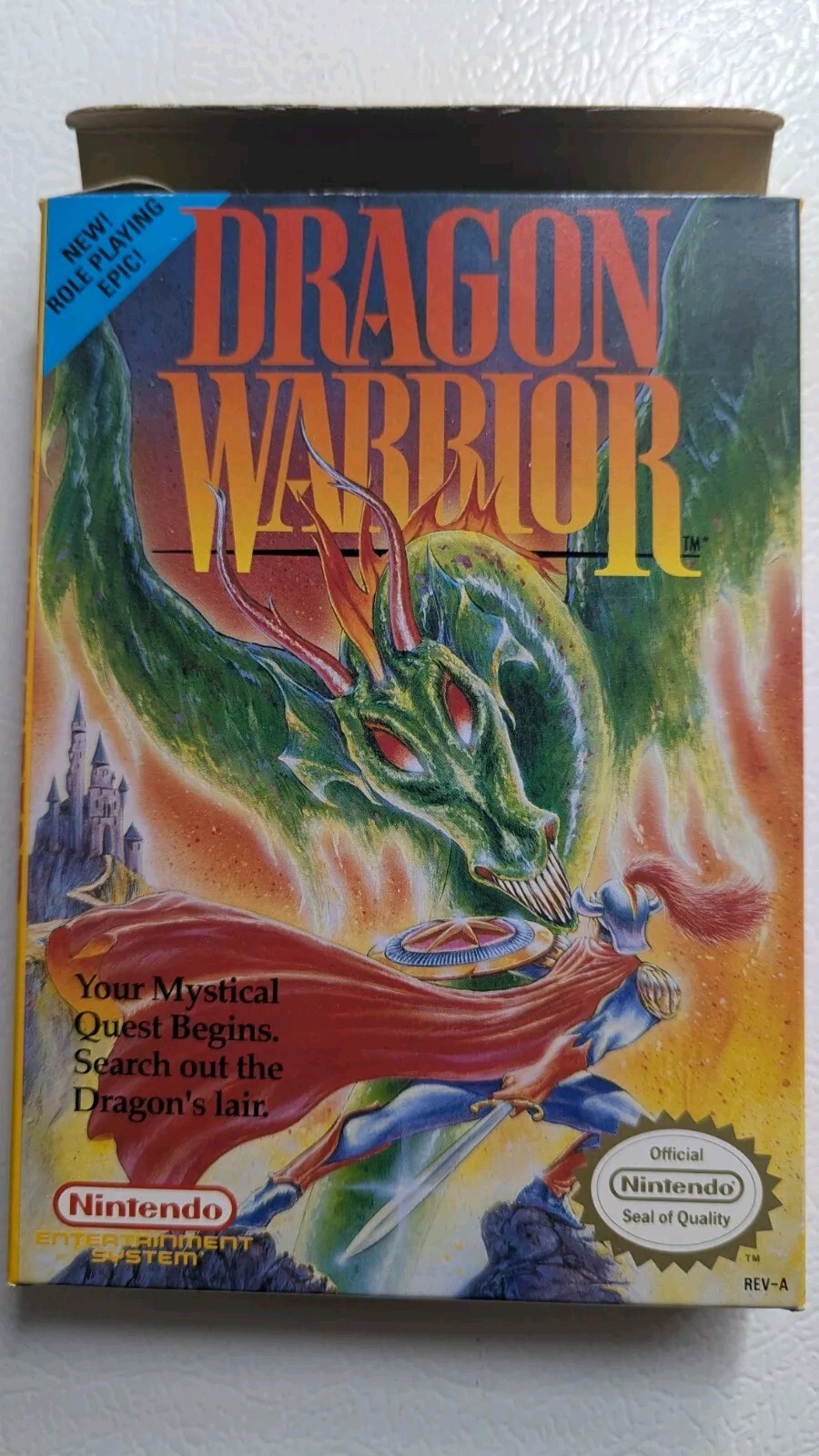 Dragon Warrior (Nintendo NES, 1989) CIB