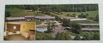 Boundary Tree Lodge-Motel Cherokee, North Carolina. Oversized Postcard