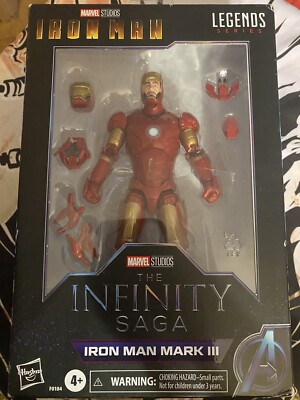 New Hasbro Marvel Legends Infinity Saga Iron Man Mark 3 III Figure