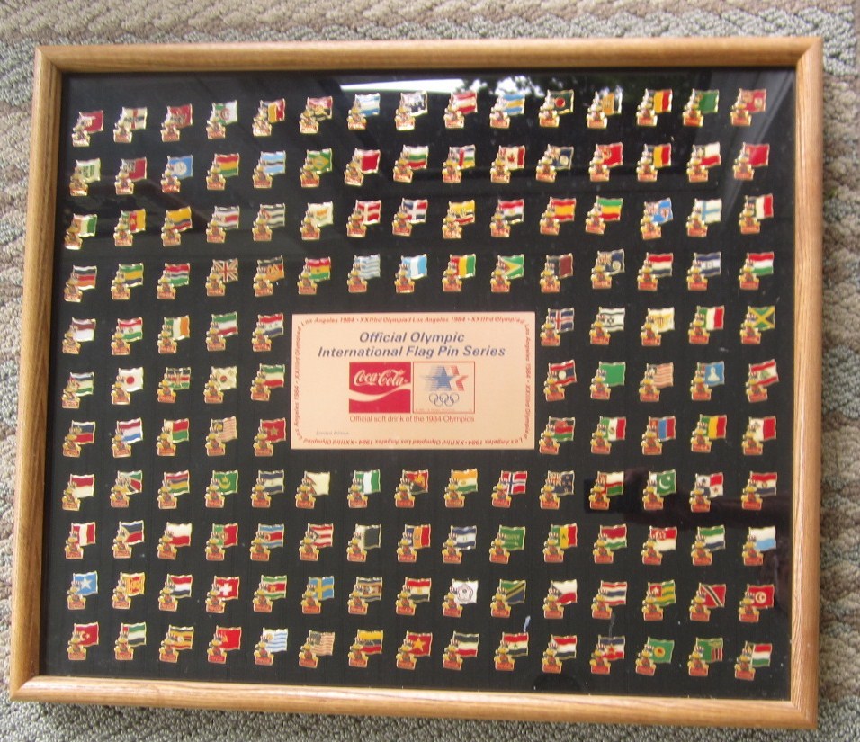 1984年ロス五輪 コカコーラノベルティシール3点 1984年ロス五輪 コカコーラノベルティシール3点