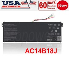 Battery for Acer Chromebook CB3-531 CB5-571 CB3-111 C810 C910 AC14B3J AC14B18J