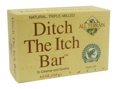 Ditch the itch bar soap, 4oz, all terrain (608503060028)