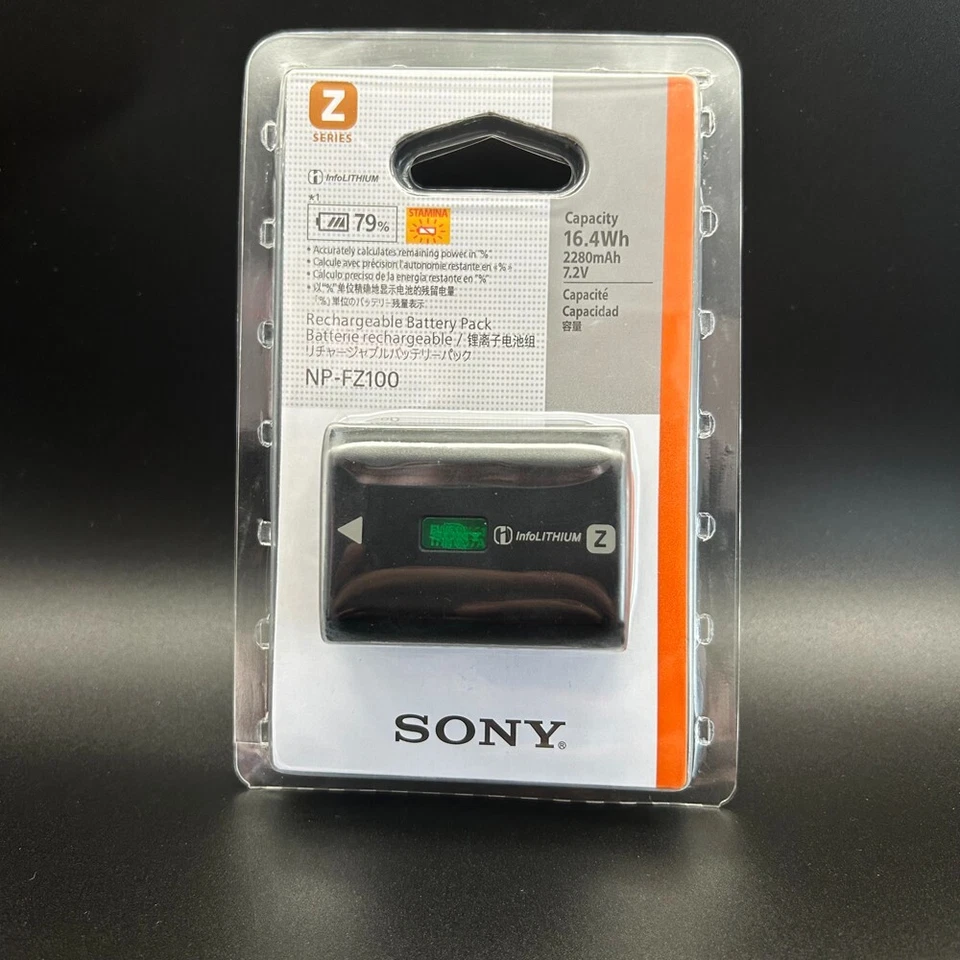 Nueva Batería NP-FZ100 7.2V 2280mAh Para Cámaras Sony M2 M3 M4 S3 a9 A6600 a7RIII Foto 2 de 3