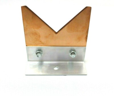 Brass Necking V Shape Tools Small for Lamp working 