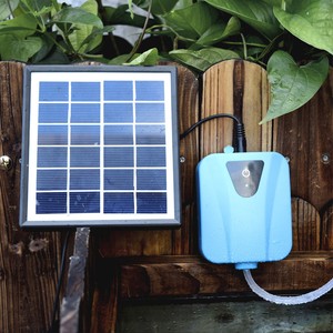DC-Solar-Powered-Oxygenator-Water-Oxygen-Pump-Pond-Fish-Tank-w-1-Air-Stone
