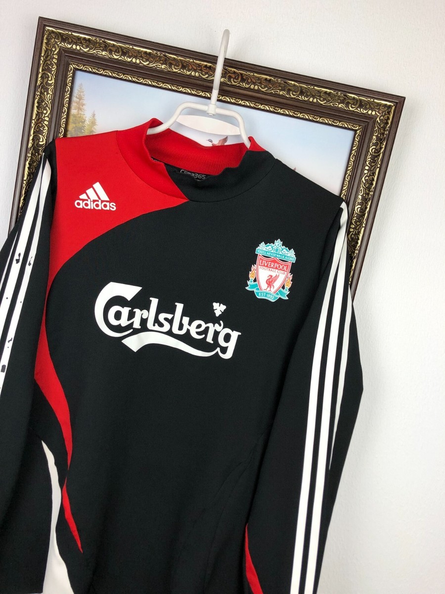 Vintage Adidas Liverpool Train Warm Up Sweatshirt Soccer Mens