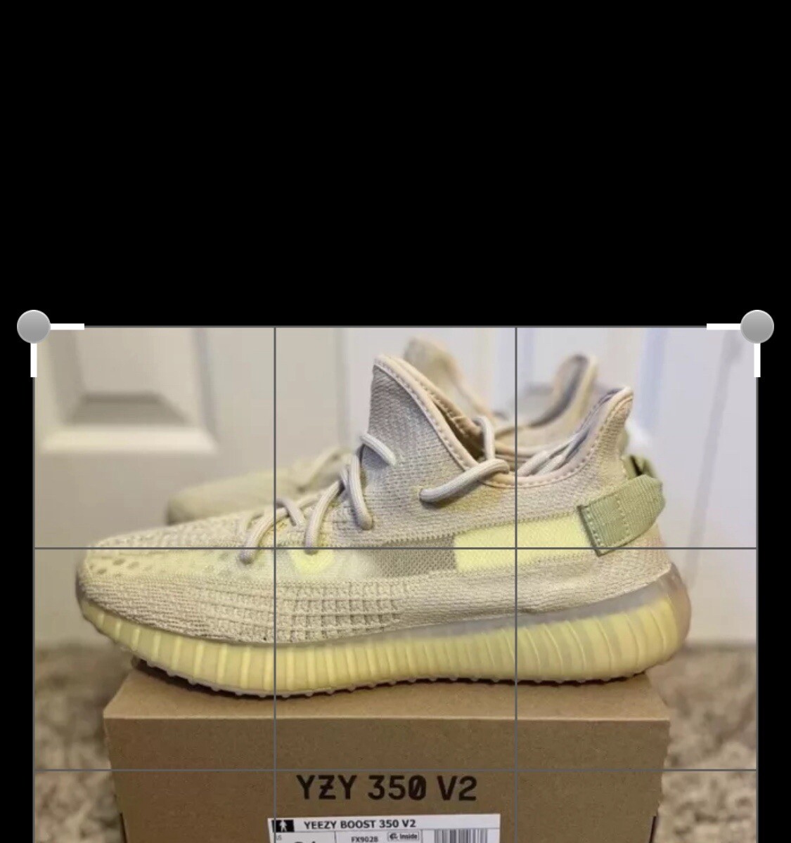 adidas gazelle silver green womens Adidas Yeezy Boost 350 V2 Ash Blue - Authentic Deadstock main image 1