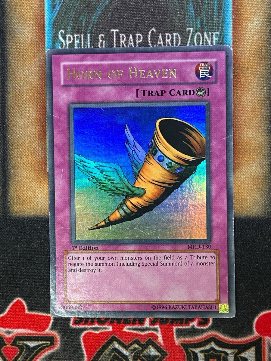 Yugioh Horn Of Heaven MRD-130 Ultra Rare 1st Ed HP | eBay