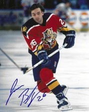Signed  8x10 JESSE BELANGER Florida Panthers Autographed Photo - COA