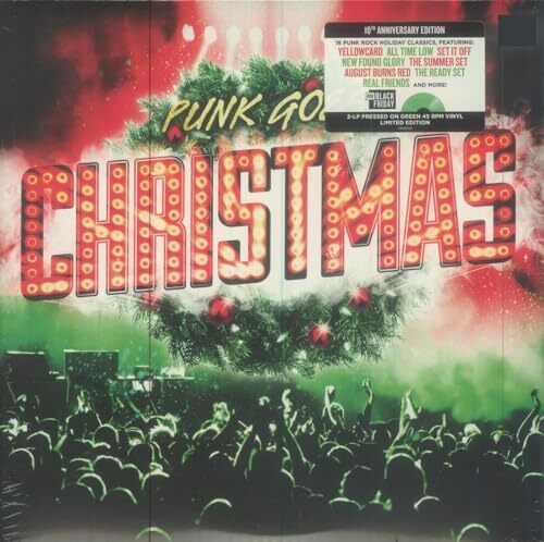 VARIOUS ARTISTS BF 2023 - PUNK GOES CHRISTMAS (2LP GREEN VINYL) VINYL LP NUOVO