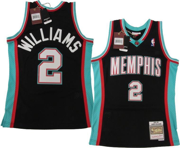 01-02 Jason Williams Memphis Grizzlies Mens Mitchell & Ness 01-02 Jason Williams Memphis Grizzlies Mens Mitchell & Ness