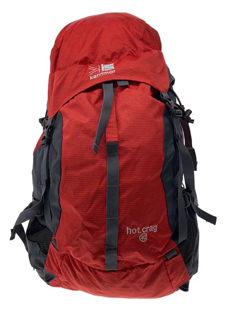 KARRIMOR Backpack Nylon RED Solid Color - image 1